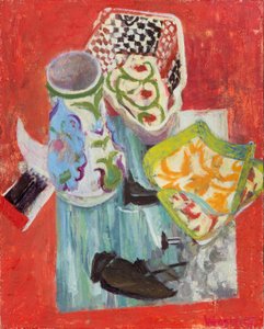 Stilleven op zeegezicht van Manet, 2007 (olieverf op doek)