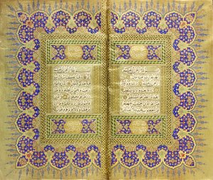 Koran door Mehmed Şevki Efendi