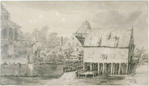  door Meindert Hobbema