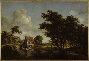 De Molens, tussen 1664 en 1668 door Meindert Hobbema