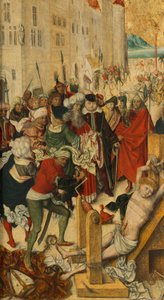 Martelaarschap van de heilige Erasmus door Meister der Heiligenmartyrien
