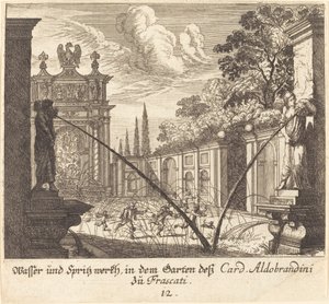 Tuinen van Kardinaal Aldobrandini, Frascati