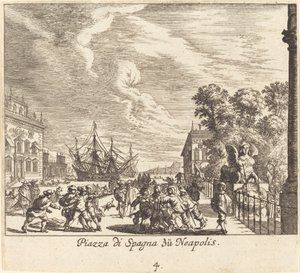 Piazza di Spagna, Napels