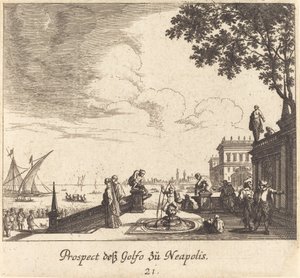 Uitzicht op de Golf van Napels
