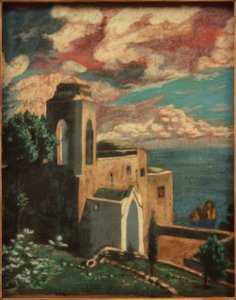 Capri (Hermitage op Anacapri) door Melchior Lechter