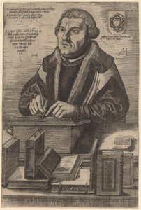 Maarten Luther door Melchior Lorch
