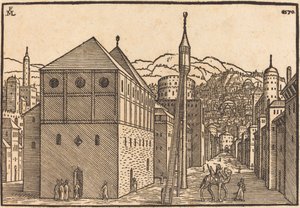 Turkse stad door Melchior Lorch