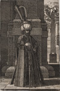 Prins Ismael, Perzische gezant door Melchior Lorck