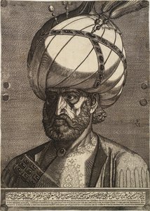 Prins Ismael, Perzische gezant door Melchior Lorck