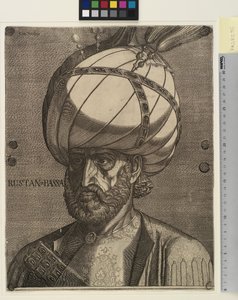 Prins Ismael, Perzische gezant door Melchior Lorck