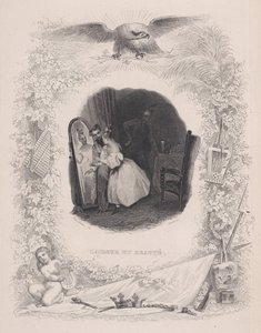 Lelijkheid en Schoonheid, uit De Liederen van Béranger door Melchior Peronard