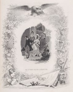 Het is Niet Meer Lisette, uit De Liederen van Béranger, 1829 door Melchior Péronard, Auguste Blanchard I