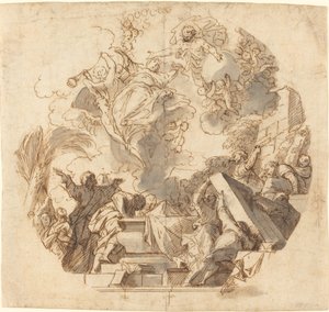 De tenhemelopneming van de Maagd door Melchior Steidl