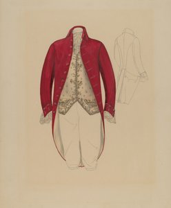 Mannenjas en -vest, ca. 1936