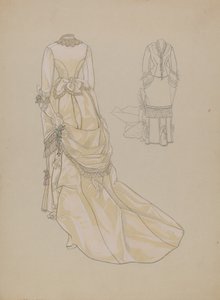 Trouwjurk, ca. 1936
