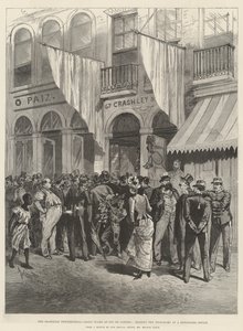 De Braziliaanse Opstand, Dagelijkse Schrik in Rio de Janeiro, het lezen van de Telegrammen in een Krantenkantoor