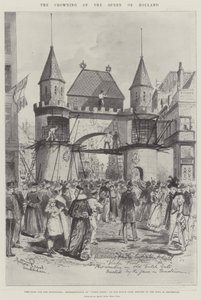 De Kroning van de Koningin van Holland door Melton Prior