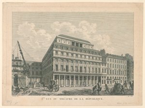 Theater van de Republiek, Parijs door Mennier