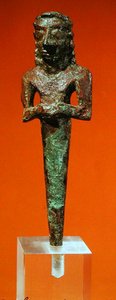 Fundamentspijker, uit Tello (Oud Girsu) ca. 2800-2300 v.Chr.