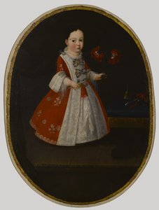 Dona Maria de la Luz Padilla y Cervantes door Mexican School