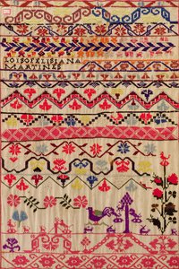Borduursampler door Mexican School