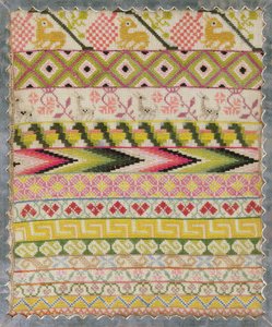 Borduursampler door Mexican School