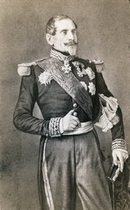 Portret van maarschalk Armand Jacques Leroy de Saint-Arnaud door Meyer and Pierson