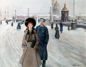 Van de school, 1914-1917