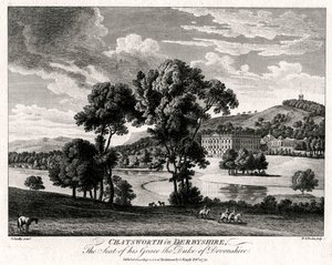 Chatsworth in Derbyshire, Het Huis van de Hertog van Devonshire, 1775