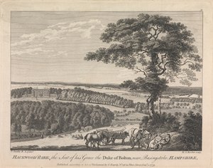 Hackwood Park, het landgoed van zijn genade de hertog van Bolton nabij Basingstoke, Hampshire (uitgegeven door G. Kearsly); pagina 19 (Volume Twee)