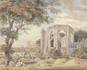 De kapel van het Greyfriars-klooster, Winchester