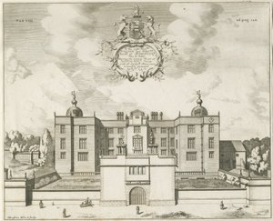Beaudesert Hall en Park door Michael Burghers