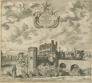 Caverswall Kasteel door Michael Burghers