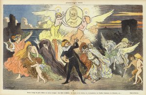 Eeuwfeest van de geboorte van Victor Hugo, illustratie voor Le Rire