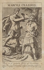 Marcus Licinius Crassus, Romeins generaal en politicus door Michael Burghers