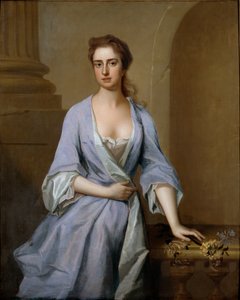 Portret van een dame door Michael Dahl