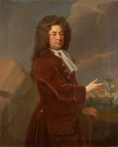 Vice-admiraal Sir William Whetstone (overleden 1711), laat 17e tot begin 18e eeuw