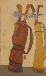 De kleedkamer, 2015 (olieverf op linnen)