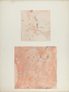 Fragment van muurdecoratie, ca. 1940 door Michael Lauretano