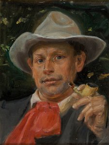 Portret van Martin Andersen Nexø