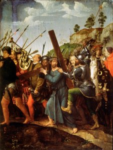 Christus draagt het kruis