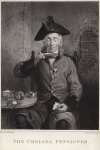 De Chelsea-pensionaris door Michael William Sharp