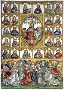 Christus omringd door koningen
