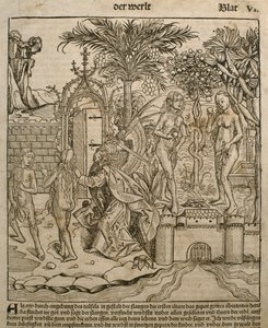 Adam en Eva, illustratie uit de 