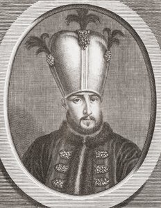 Ahmed III, Sultan van het Ottomaanse Rijk door Michael van der Gucht