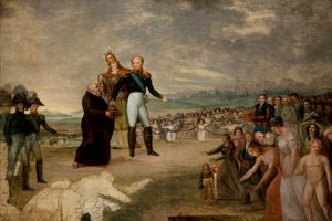 Alexander I gekroond tot koning van Polen
