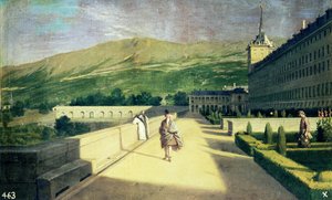 De Tuin van de Monniken in het Klooster van San Lorenzo del Escorial