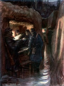 De commandant, Cagna, Frankrijk, 1915, 1926 door Michel