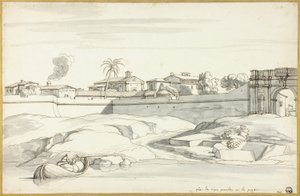 Landschap langs een rivier