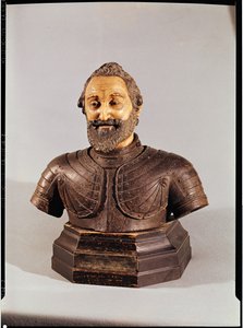Buste van Henri IV (1553-1610) door Michel Bourdin